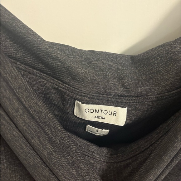 Aritzia Off-Shoulder Charcoal Bodysuit - Picture 3 of 3